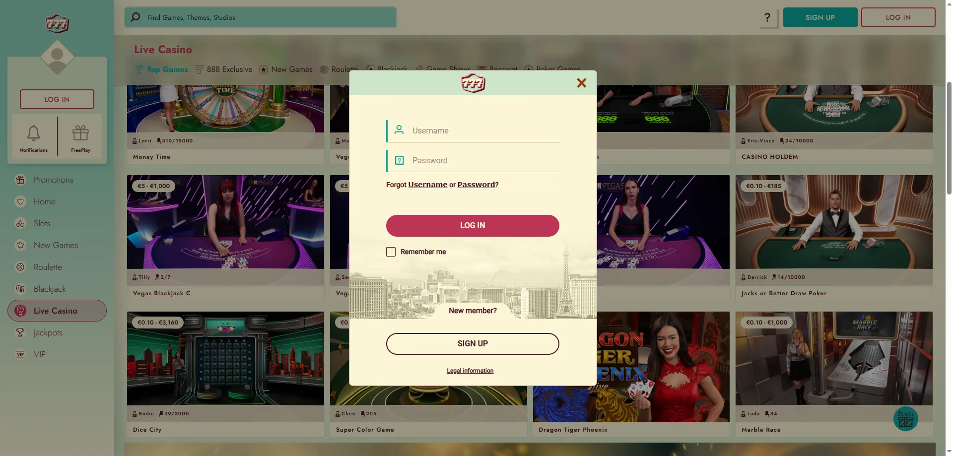 777 Casino account security — licensed and regulated platform